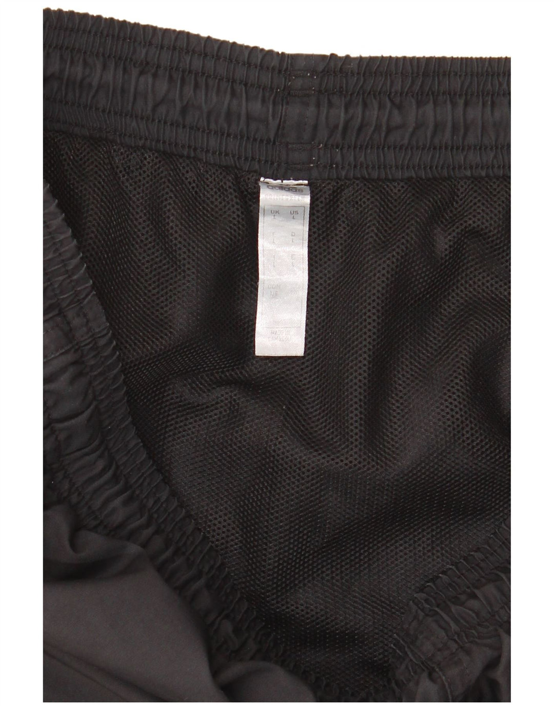 Pantaloncini sportivi Adidas da uomo grandi neri