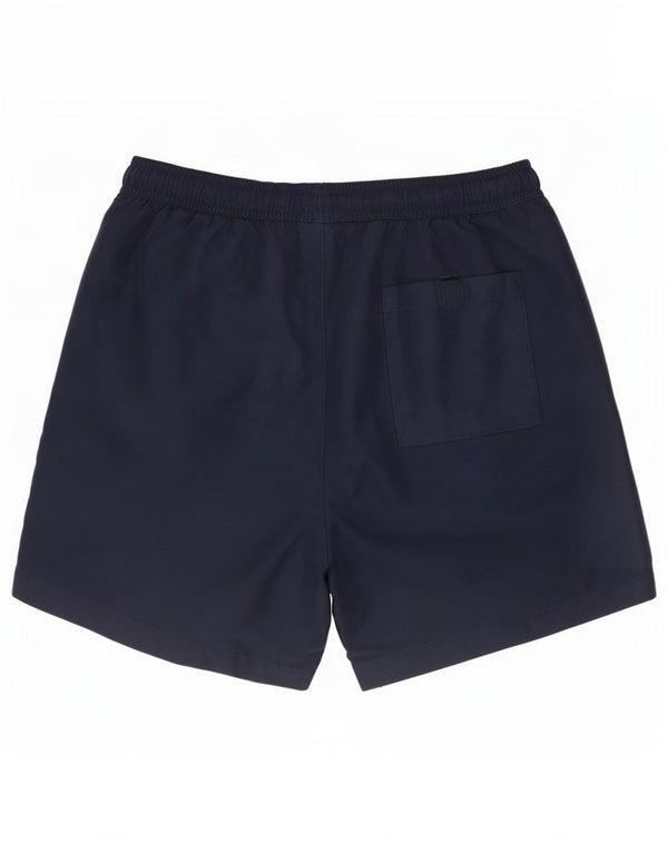 Calvin Klein Jeans Pantaloncini da bagno grafici da uomo piccoli blu navy color block