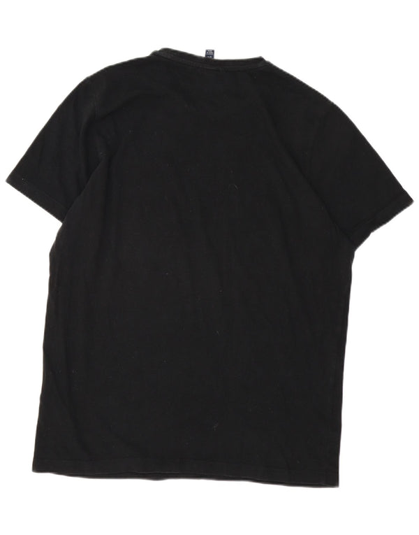 ELLESSE T-shirt da uomo Top grande in cotone nero