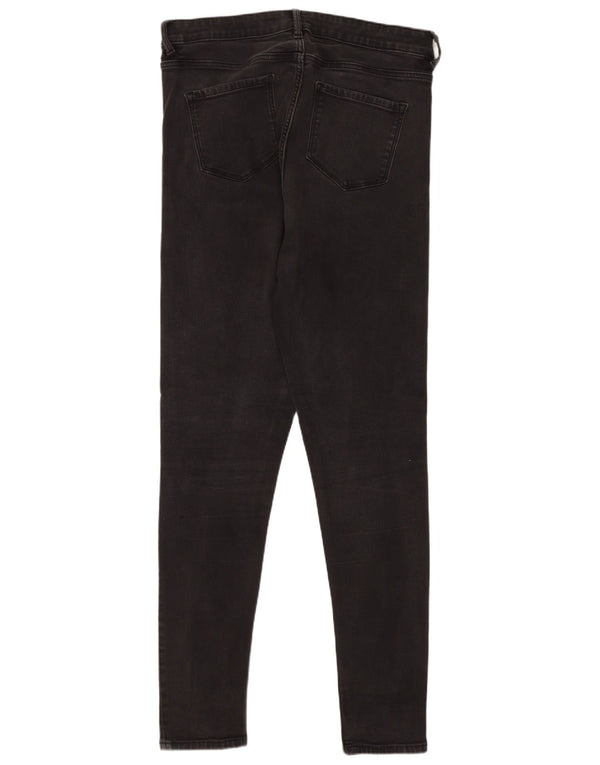 Marks & Spencer Womens The Carrie Skinny Jeans UK 14 Medium W30 L29 Black