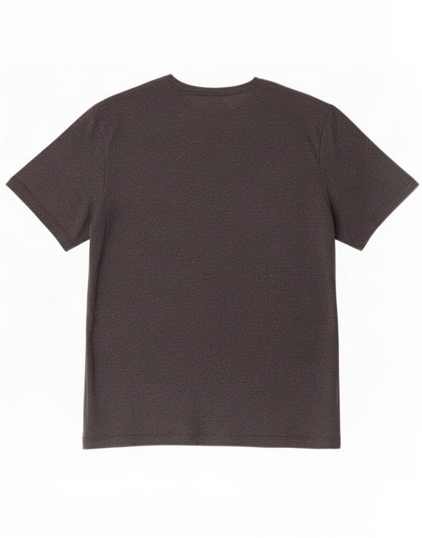 T-shirt da donna Hugo Boss Top UK 14 grande cotone grigio