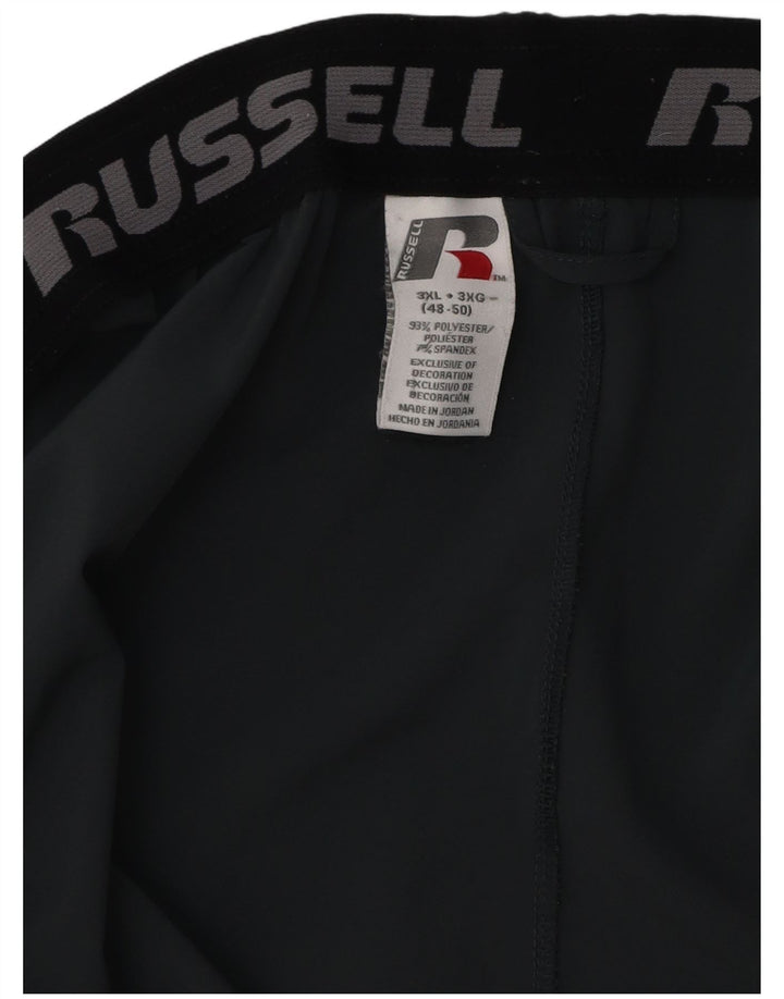 Pantaloncini sportivi Dri-Power da uomo Russell Athletic 3XL Poliestere grigio