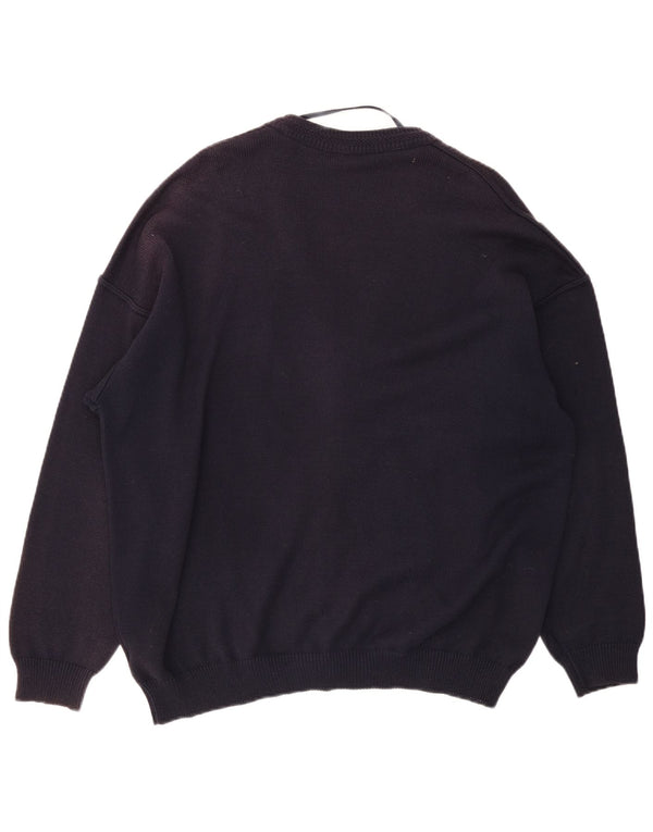 Maglione cardigan da uomo Signe Incognito 2XL Blu navy Argyle/Acrilico diamante
