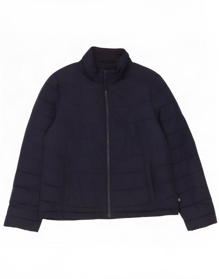 Giacca imbottita da donna Gap UK 14 poliestere medio blu navy