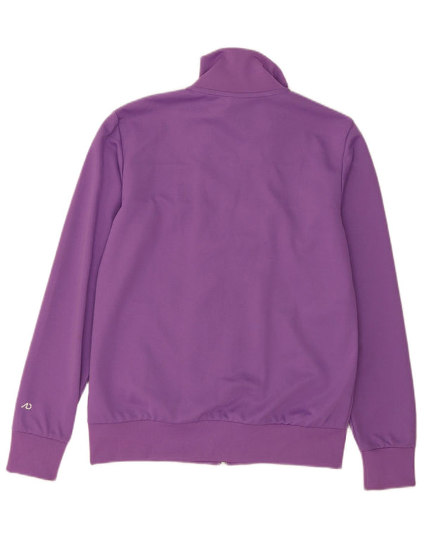 Giacca da tuta da donna Nike UK 16/18 Large Viola Poliestere