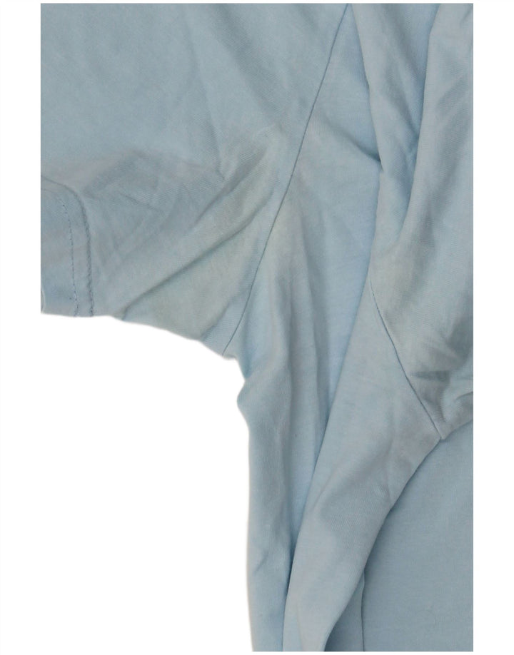 T-shirt da uomo Lyle & Scott Top in cotone blu medio