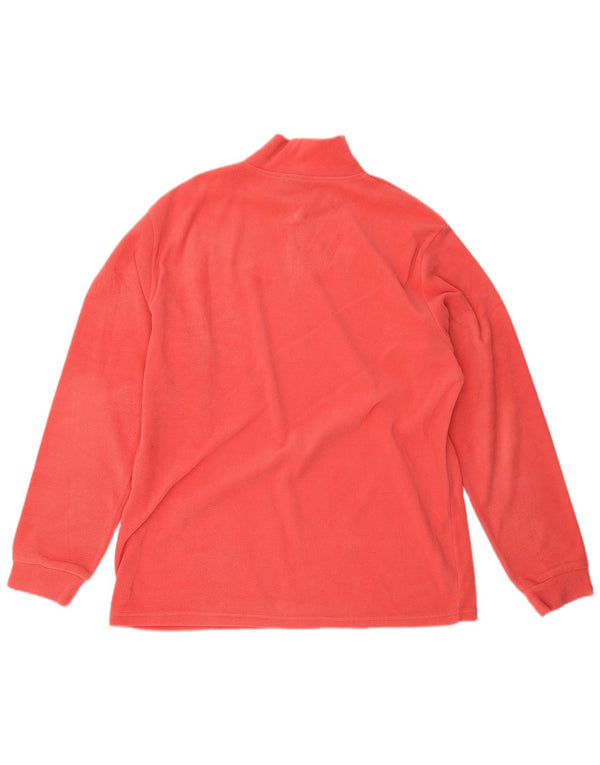 Maglione in pile da donna con collo con zip Invicta 2XL rosso poliestere
