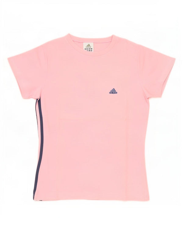 T-shirt da donna Adidas Top UK 18 XL cotone rosa