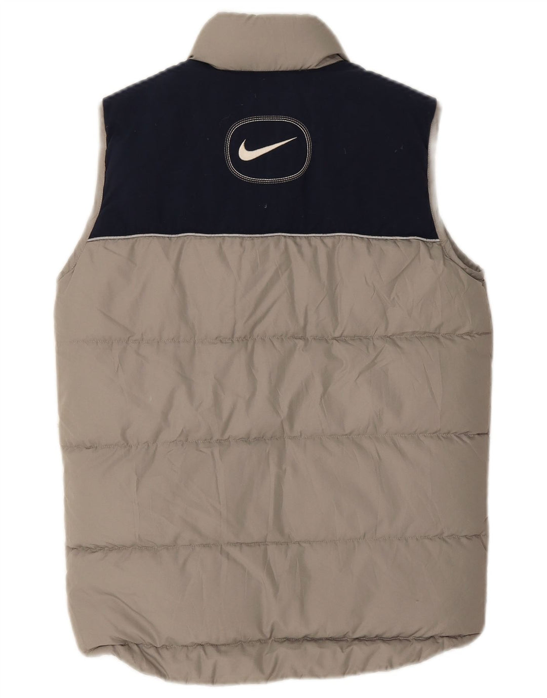 Gilet imbottito Nike per ragazzi 10-11 anni Poliestere color block grigio medio