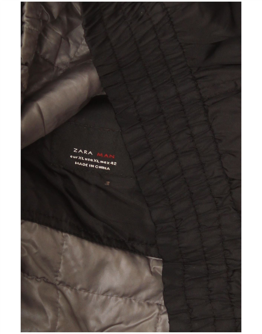 Giacca a vento da uomo Zara UK 42 XL Nera