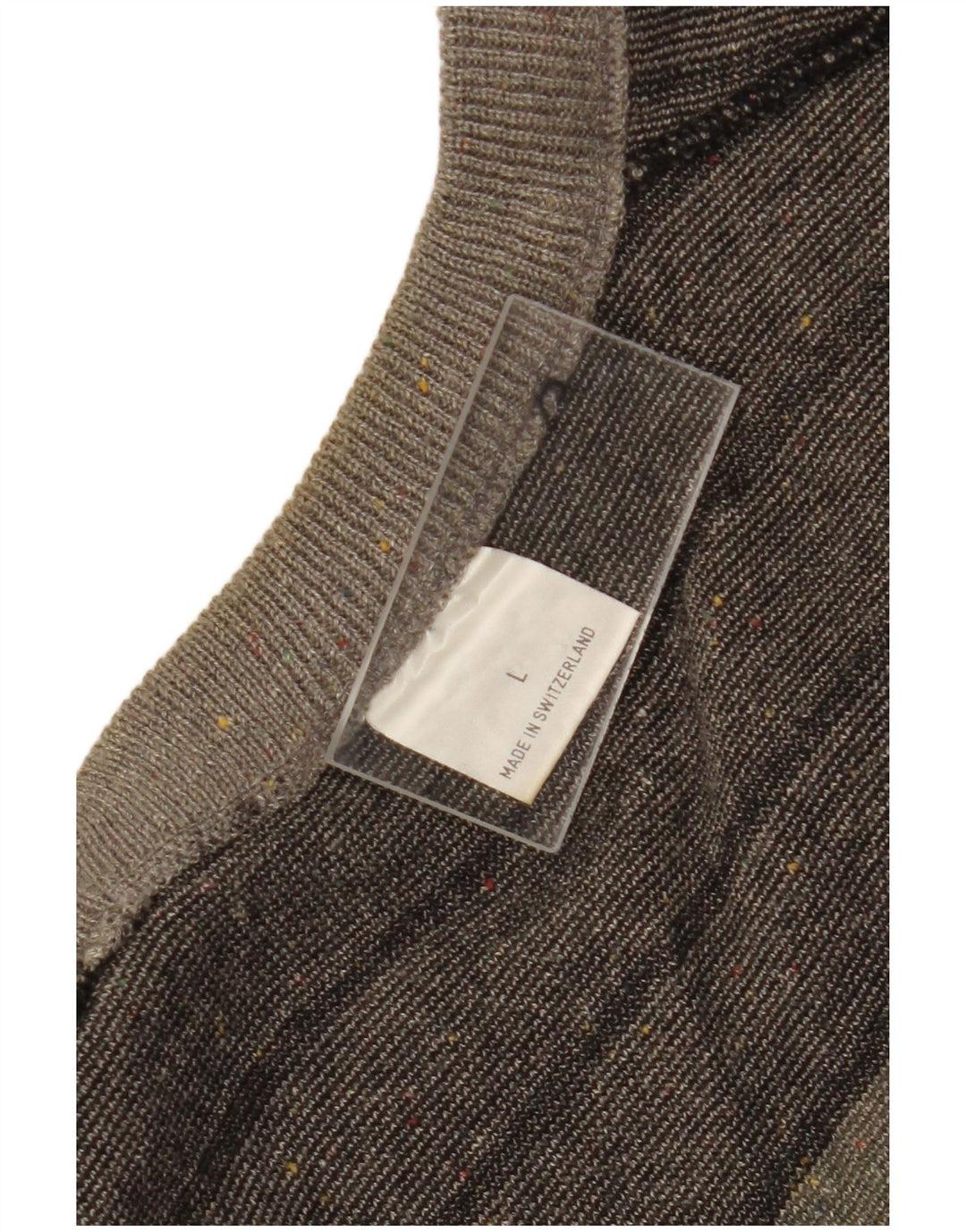 Canotta da uomo vintage canotta grande in cotone geometrico grigio