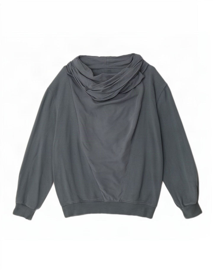 Felpa oversize da donna Zara UK 14 Cotone grigio medio