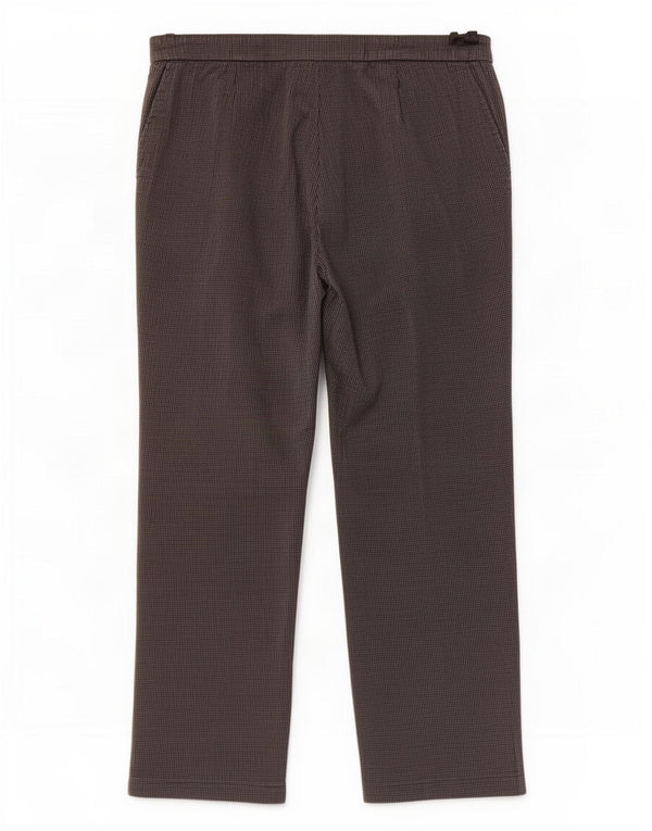 Pantaloni chino dritti da donna Marks & Spencer UK 12 medio W30 L25 grigio