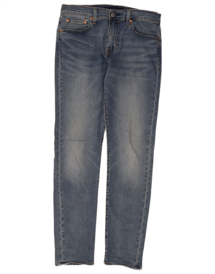 Jeans Levi's Uomo 512 Slim Tapered W29 L32 Cotone Blu