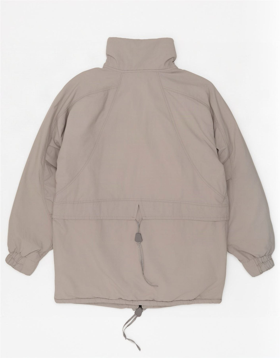 Giacca a vento vintage da donna UK 18 XL Grigia