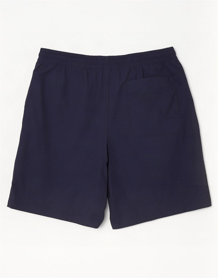 Pantaloncini sportivi Reebok da uomo medi blu navy in poliammide