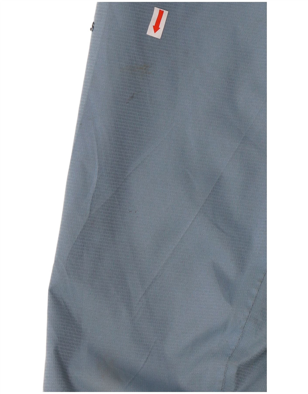 Giacca antipioggia con cappuccio da donna Adidas UK 14 poliestere blu medio