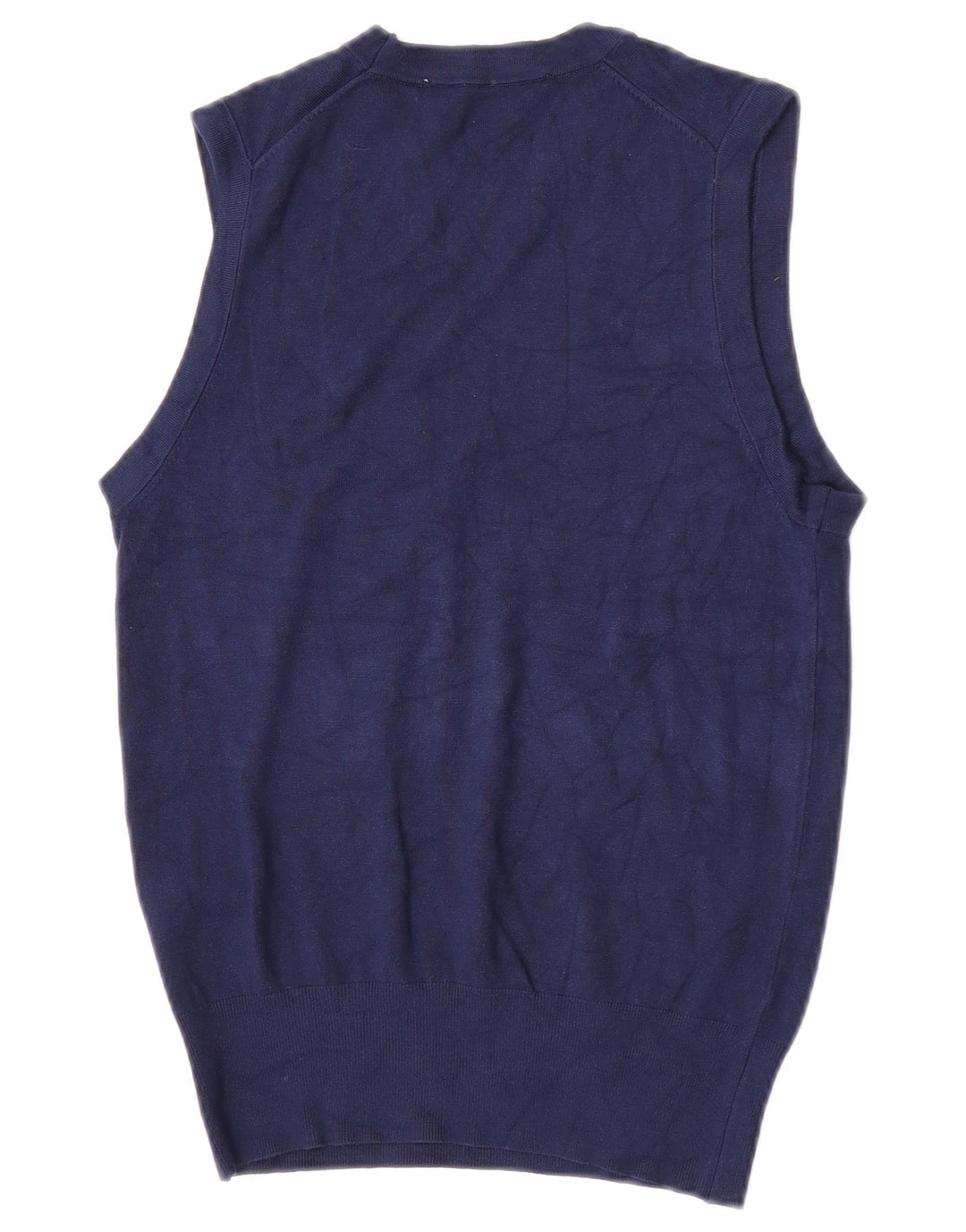 Canotta canotta da donna Zara UK 12 media blu navy in viscosa