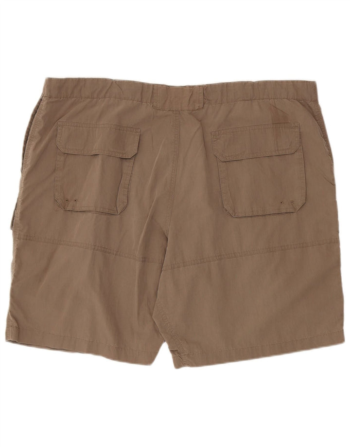 Pantaloncini cargo da uomo Marks & Spencer 2XL W44 cotone marrone