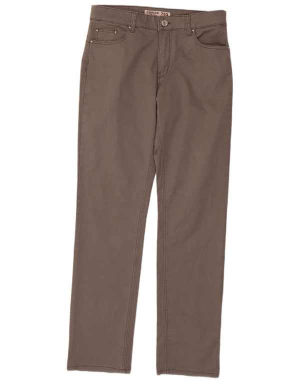 Carrera Mens 753 Slim Casual Trousers IT 48 Medium W33 L33 Grey Cotton