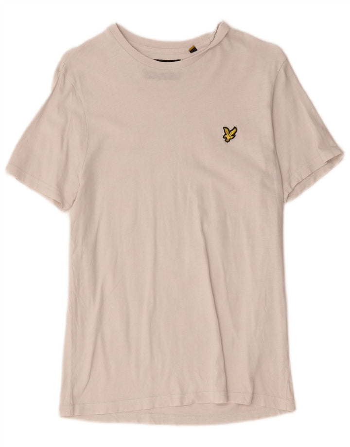 T-shirt da uomo Lyle & Scott Top piccola in cotone bianco
