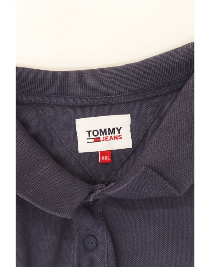 Polo da uomo Tommy Hilfiger 2XL Blu Navy