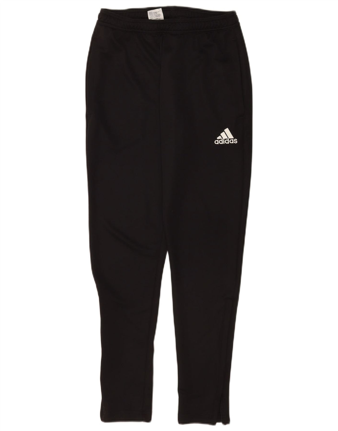 Pantaloni da tuta da uomo Adidas Small neri in poliestere sportivo