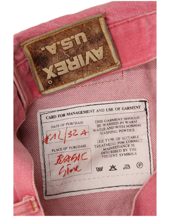 Jeans affusolati da uomo Avirex W32 L33 Rosa