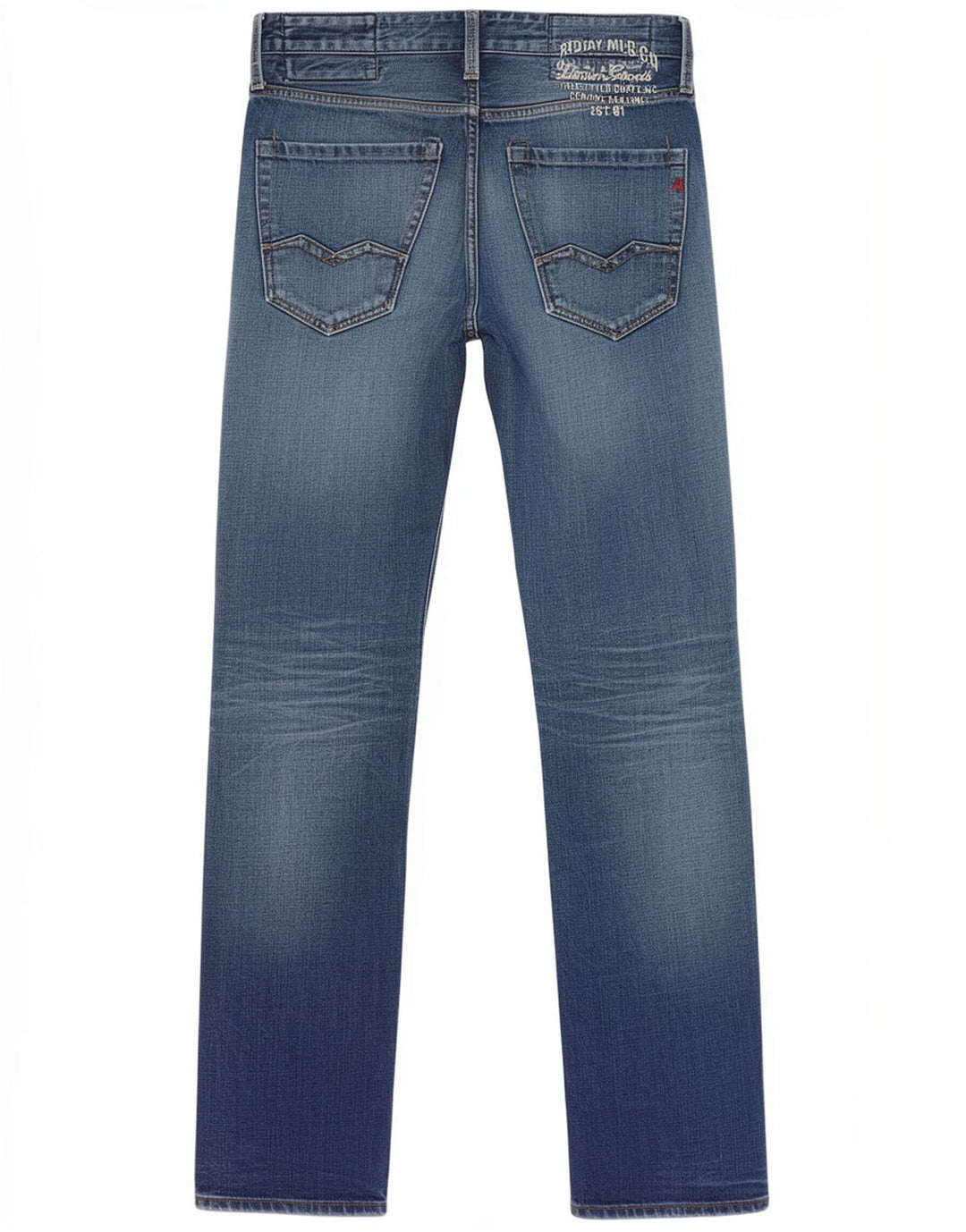 Replay Jeans Waitom Slim da uomo W29 L32 in cotone blu