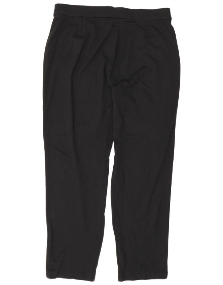 Pantaloni da tuta da donna Marks & Spencer UK 18 XL viscosa nera