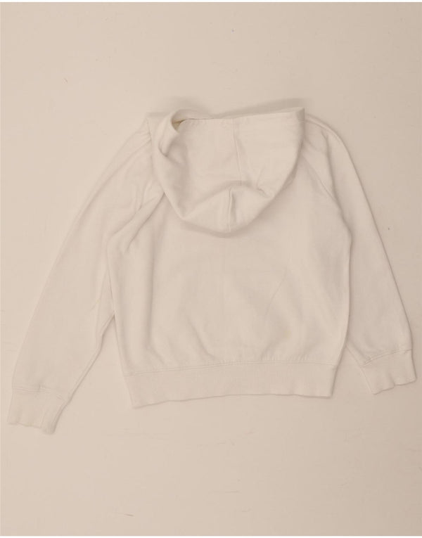 Maglione con cappuccio grafico per ragazze Champion 9-10 anni in cotone a righe bianche medie