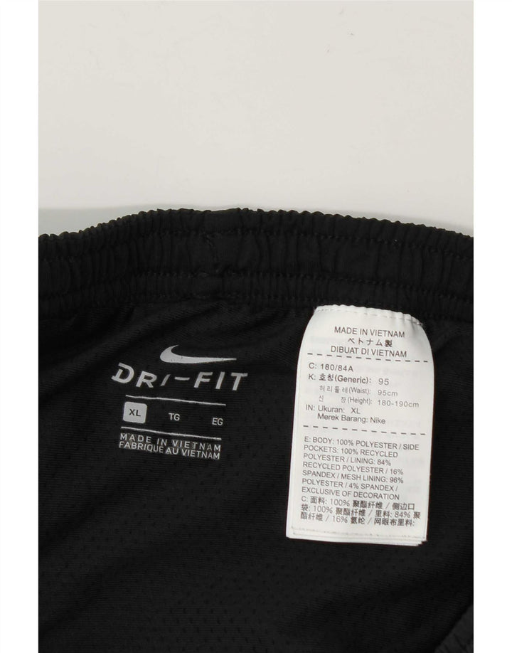 Pantaloncini sportivi Nike Dri Fit da uomo XL in poliestere nero