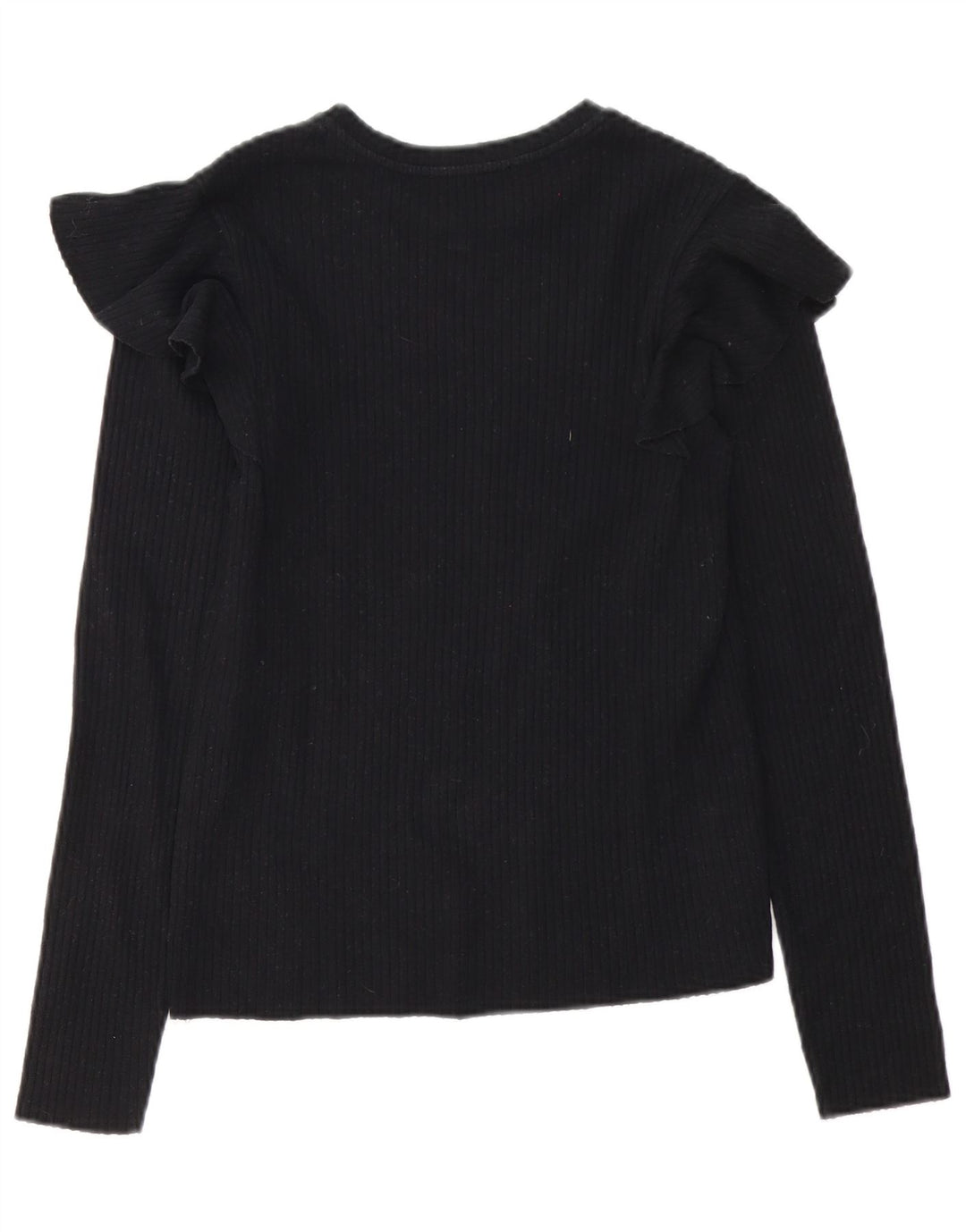 Top in camicetta da donna Zara UK 12 medio nero