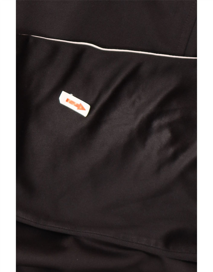 Giacca da tuta da uomo Adidas UK 38/40 Medium Nero Poliestere