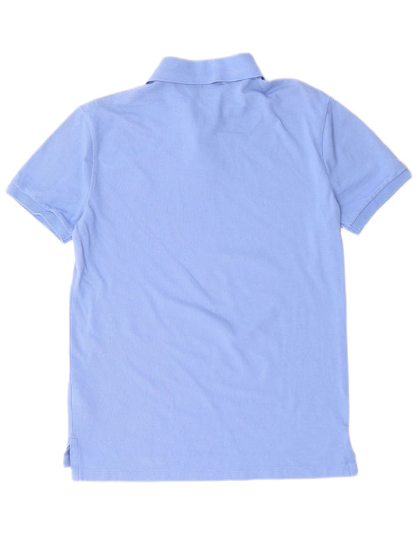 Polo Ralph Lauren da uomo personalizzata slim fit polo piccola in cotone blu