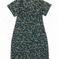 Abito a trapezio da donna Marks & Spencer UK 10 Piccolo poliestere floreale verde