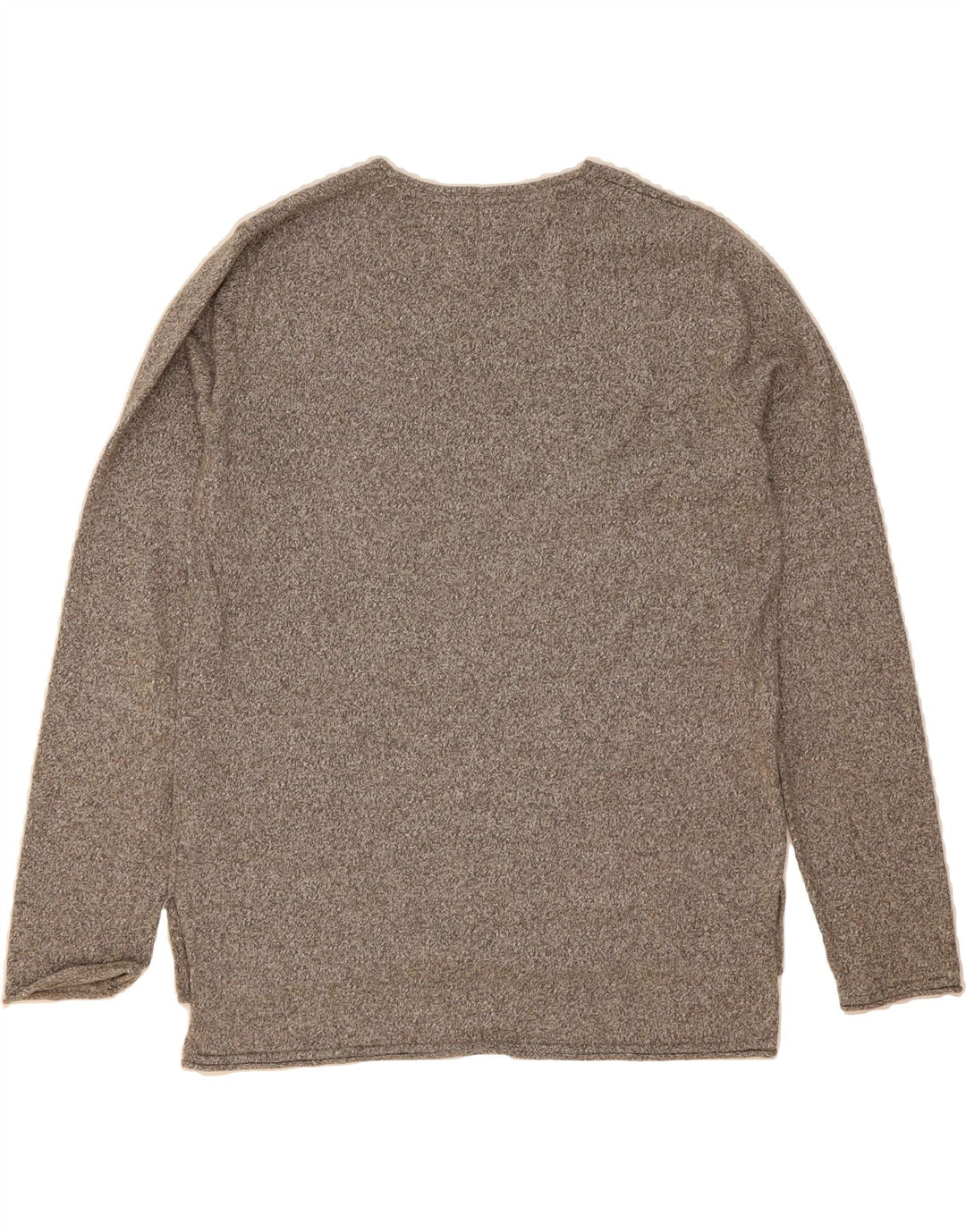 TOMMY HILFIGER Mens Crew Neck Jumper Sweater Medium Grey Cotton Vintage Tommy Hilfiger and Second-Hand Tommy Hilfiger from Messina Hembry 