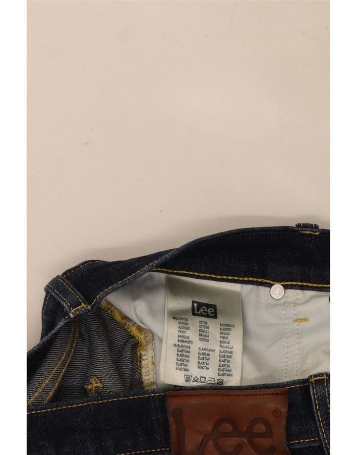 Jeans Lee Luke Slim da uomo W33 L34 in cotone blu navy