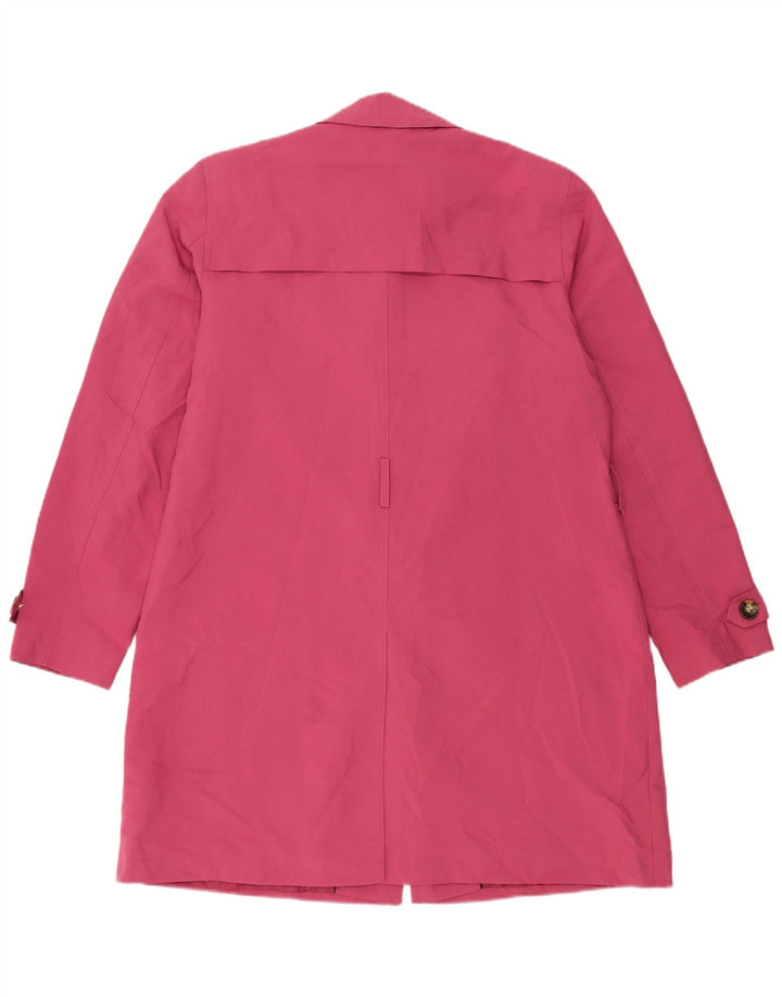 Trench da donna Marks & Spencer UK 16 grande poliestere rosa