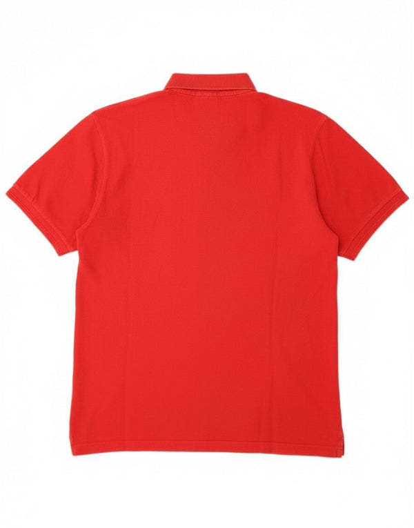 Polo Levi's da uomo grande in cotone rosso