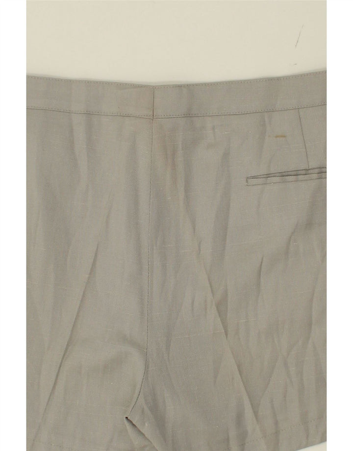 VINTAGE Womens Chino Trousers W36 Large  Grey Vintage Vintage and Second-Hand Vintage from Messina Hembry 