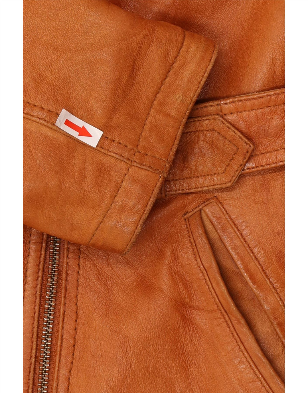 Giacca in pelle da donna Yessica UK 20 2XL Pelle marrone