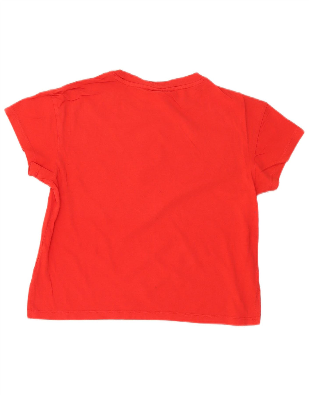 T-shirt grafica corta da donna CHAMPION Top UK 10 piccola rossa