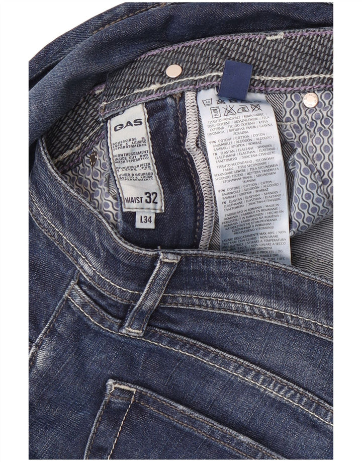 Jeans slim Albert da donna Gas W32 L31 cotone blu