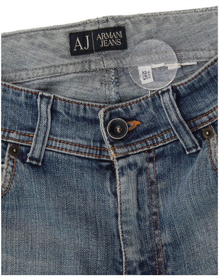Jeans slim da donna Armani W25 L32 Blu