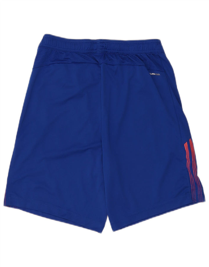 Pantaloncini sportivi ADIDAS da uomo Climacool piccoli in poliestere blu