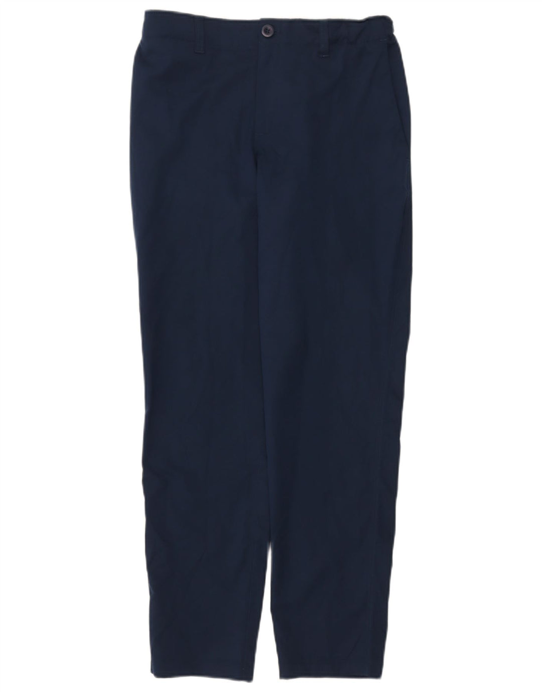 UNDER ARMOUR Boys Slim Casual Trousers 15-16 Years W29 L27 Navy Blue