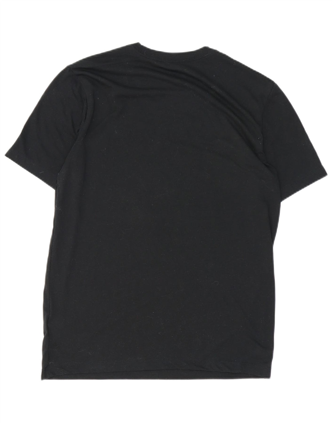 NIKE T-shirt grafica da uomo Dri Fit Top medio nero in poliestere