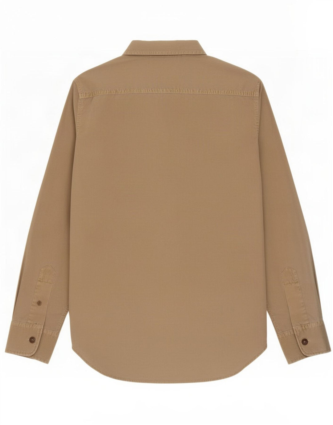 Camicia militare da uomo Marlboro Classics grande color kaki