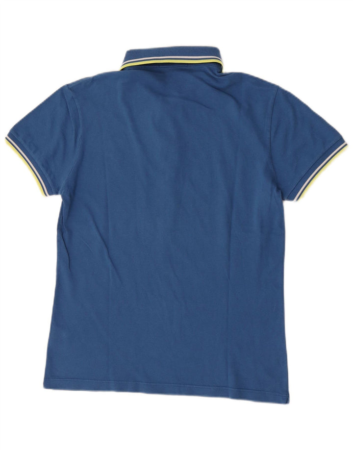 Polo Fred Perry da uomo leggera ed elasticizzata in cotone a righe blu medio